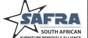 SAFRA - The South African Furniture Removals Alliance